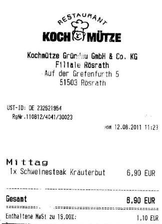 imif Hffner Kochmtze Restaurant